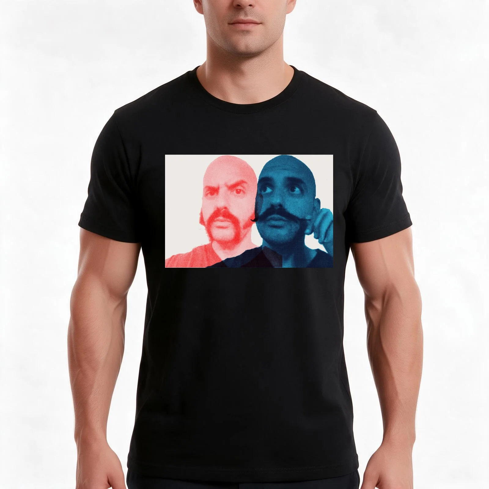 Faces of Fred - Vol. 4 T-Shirt, Summer Casual Cotton Tee, Oversized Streetwear Tops, Vintage Graphic Print, Unisex Men Women