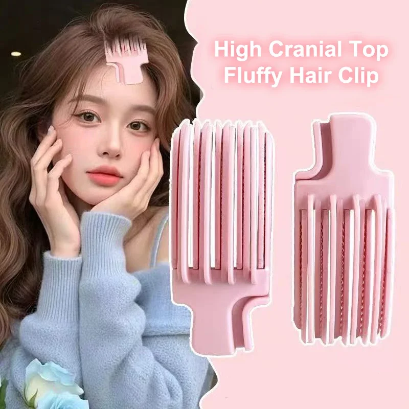 Flauschige Haarnadel Curling Pony Clips Haarwurzeln Volumizing Haar Clips Frauen Curling Feste Form Clips Mode Volumen Haar Roller
