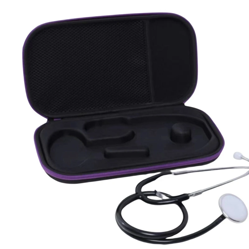 Stethoscope Box Portable Waterproof Carrying Case Storage Box  Storage Bag With EVA Insert