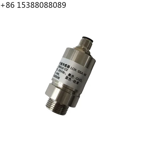 LOX-SSA-M SST LuminOx Fluorescence Optical Oxygen Sensor 0-25% O2 4-20mA RS485 Modbus for Gas Analyzer(1pcs)