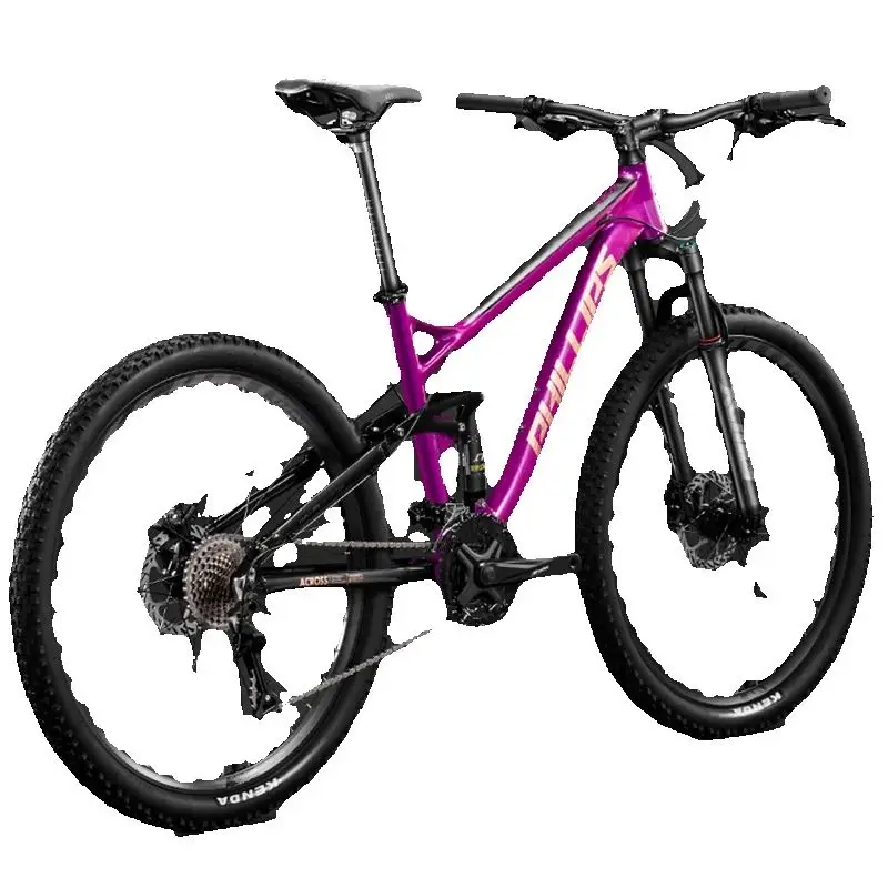 AliExpress Soft Tail Mountain Bicycle, Aluminum Alloy Downhill Bicycle Full Suspension Mountain Bike,24/26/27.5 inch Cross Country Bikes