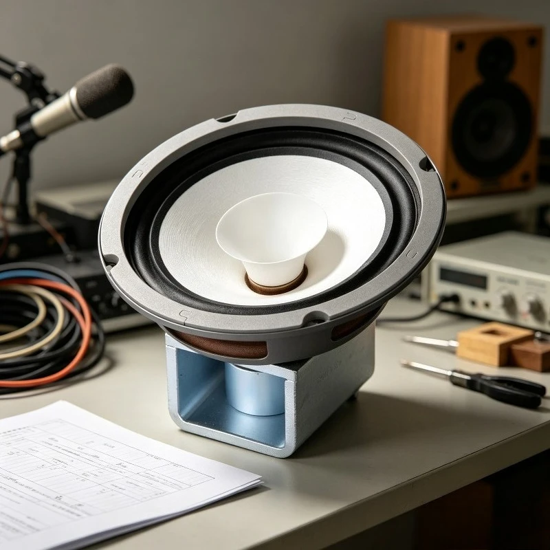 6.5 Inch Cobalt Magnet Full Range Speaker Driver 8ohm/40W CRYSTAL6 HiFi Audio DIY 1pcs