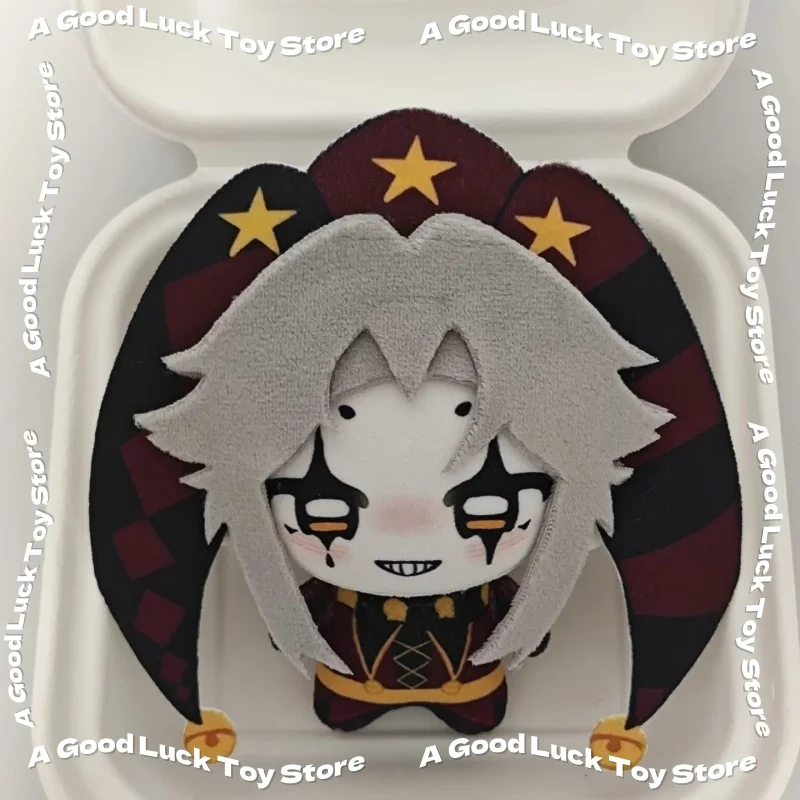 

New 10cm Stuffed Freak Pierrot Plushie Body Cotton Doll Backpack Ornament Kawaii Pendant Plush Kechain Fans Kids Birthday Gift
