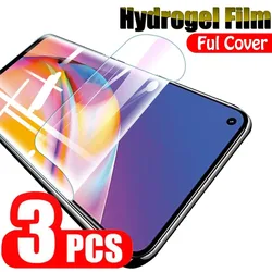 Pellicola idrogel a copertura totale 3 pezzi per Oppo Reno 8T 4G pellicola salvaschermo per Oppo Reno 8T 8Z 7Z 8 Lite 8 Pro per Oppo Reno 8T 5G Film