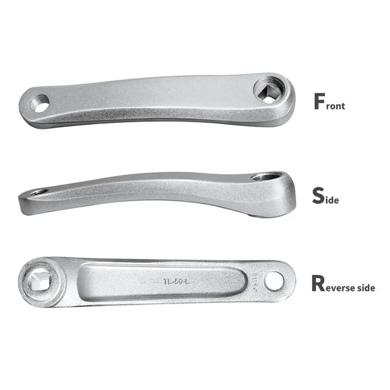 NEW HOT In Stock-170Mm Crank Mountain Bike Left Side Crank Square Hole Crankset Handle Parts Black