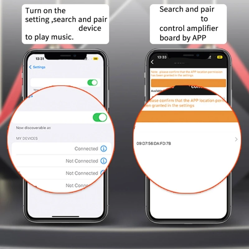 مضخم صوت أحادي خفيف الوزن ومتوافق مع تقنية بقوة 30 وات للاتصال اللاسلكي