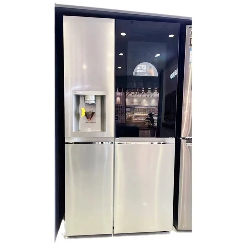 Air-cooled and frost-free refrigerator with ice-making function