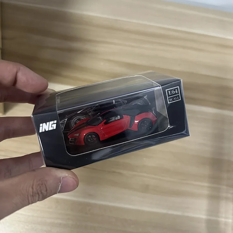 ING 1:64 Lykan HyperSport Alloy Diecast Model  Hypercar Boys Gift Collection Simulation Car Movie Fast &amp; Furious 7 Version Toy
