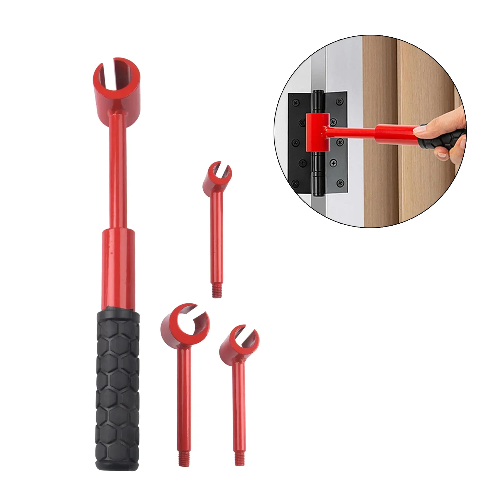 

Compact Hinge Adjustment 13L X 4.5W 4-in-1 Adjustment Tool Efficient Door Maintenance Multi-Size Hinge Solution