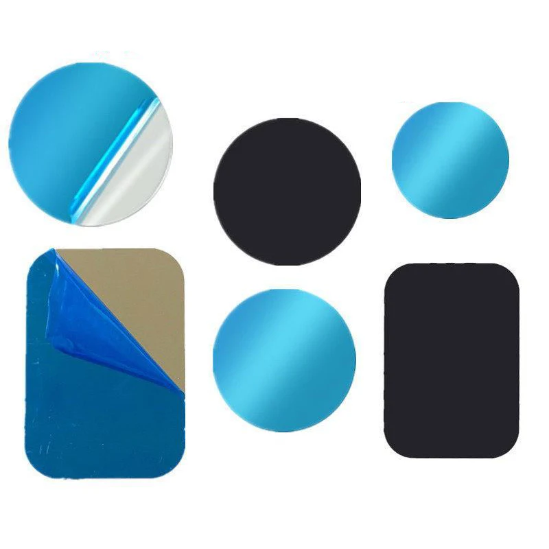 

5/10Pcs Metal Plate For Magnetic Car Phone Holder Universal Iron Sheet Sticker Stand Strong Adhesive Magnet phone Holder Mount