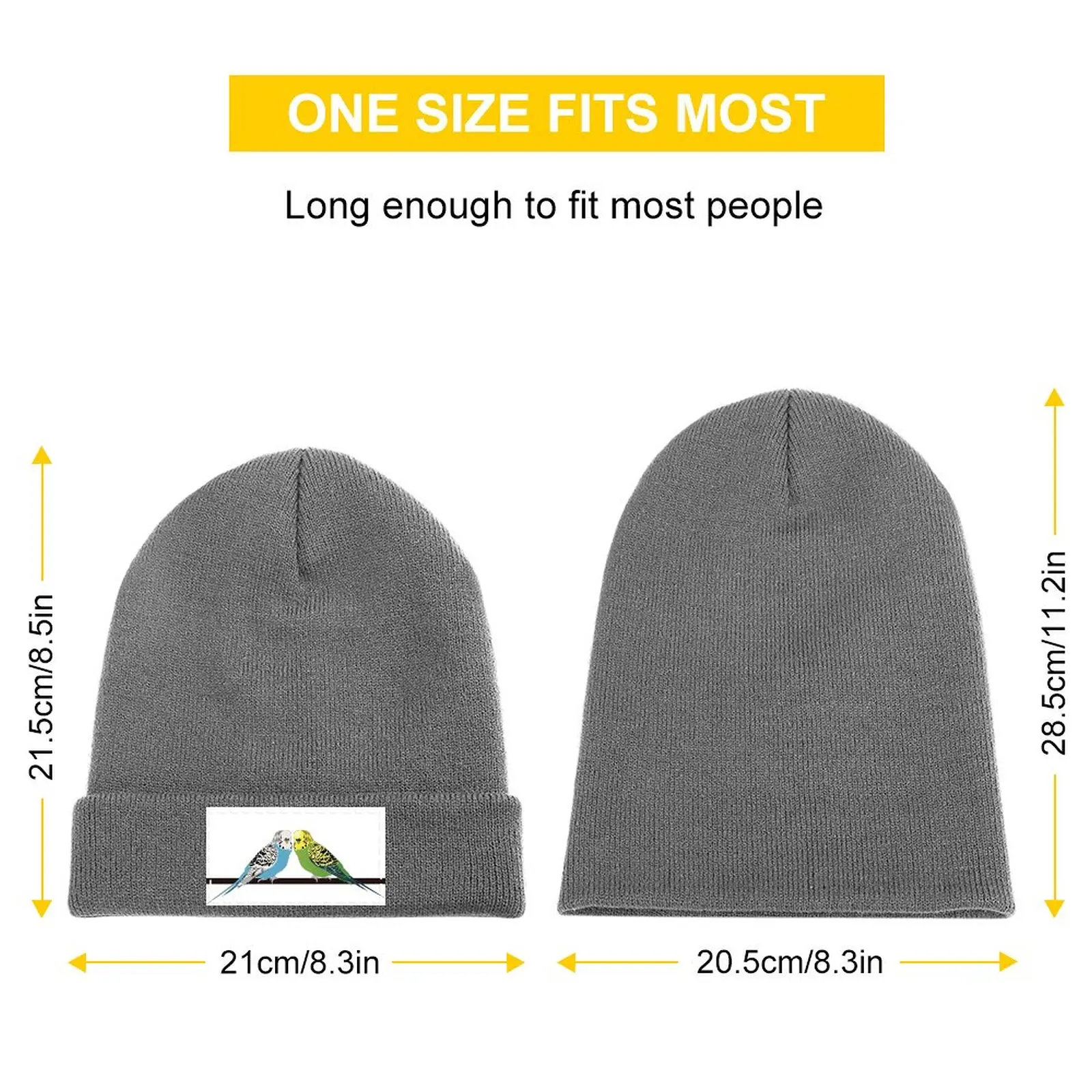 Budgies Knitted Hat Hat Man Luxury black Custom Cap Mens Cap Women's