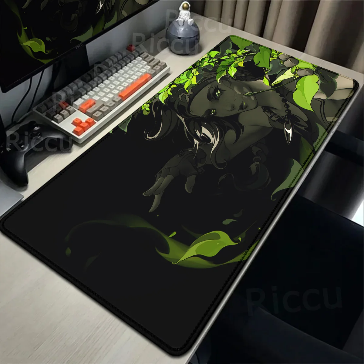 XL Mouse pad Hot Game Valorant Jett Mouse Pad XXL Gaming Accessories Office Gamer Desk Non-Slip Laptop Large rubber Keyboard Mat