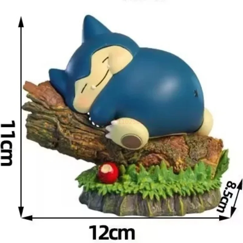 11cm nowy Pokemon mały gruby sen Snorlax Q wersja Gk urocze figurki do snu z serii kreskówka zbiera lalki zabawki modele prezenty