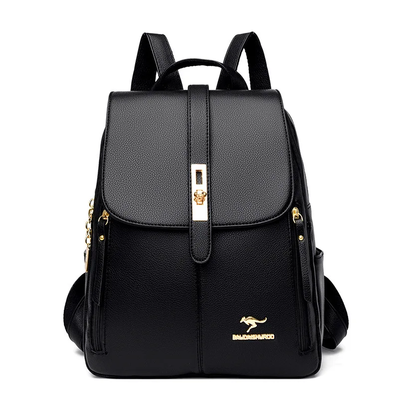 2024 New Women Backpack Simple fashion women's large capacity Casual Bags