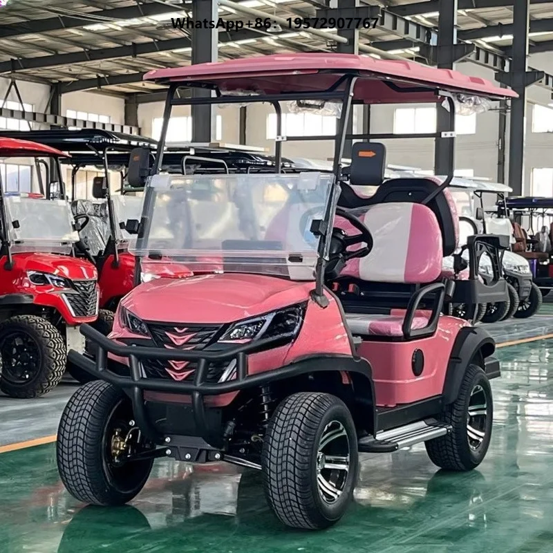 4 Seater Off-road Electric Golf Cart with 5KW AC Motor Electric Club Car