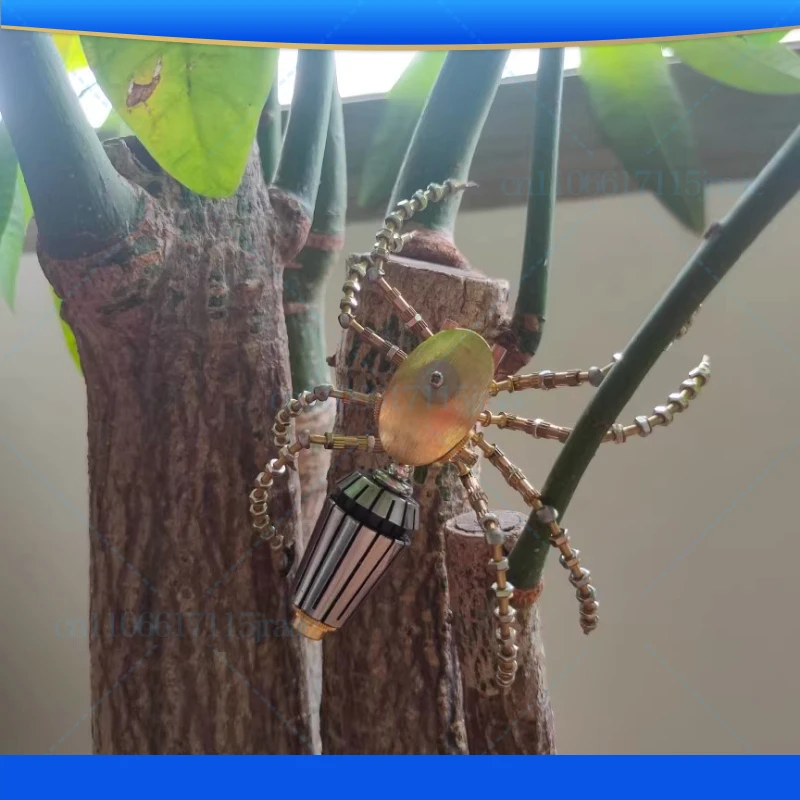 Steampunk Mechanical Insect Tarantula Metal Model Handmade Creative Crafts Tabletop Ornament