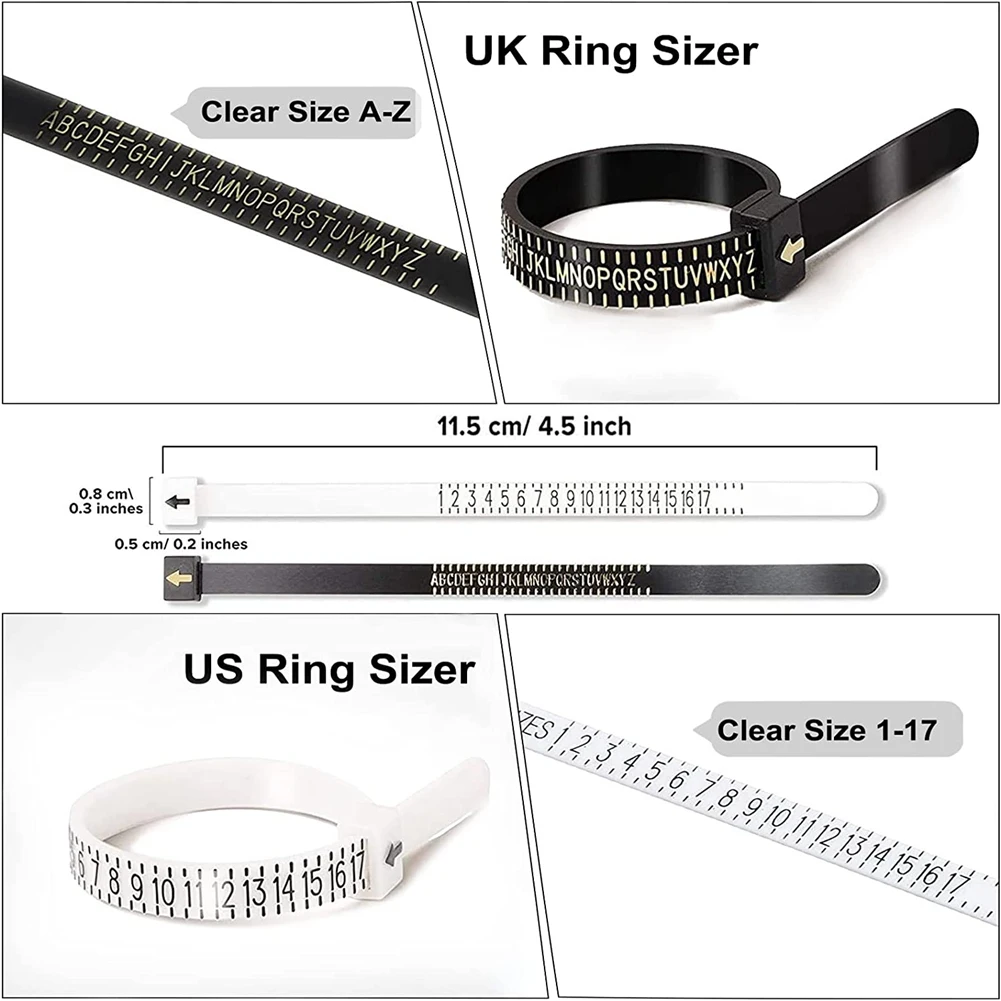 A96K-11Pcs Ring Sizer Measuring Tool, With Ring Mandrel Circle Jewelers Hammer And Polishing Tools For Jewelry Making Crafts