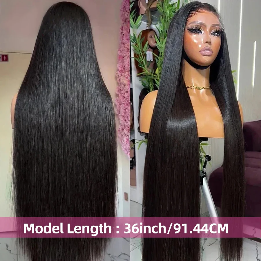 العظام مستقيم HD شفافة 250% الكثافة 13x4 ترقية الدانتيل الجبهة شعر الإنسان غلويليس شعر مستعار خاص مخصص أفقي البرازيلي #4