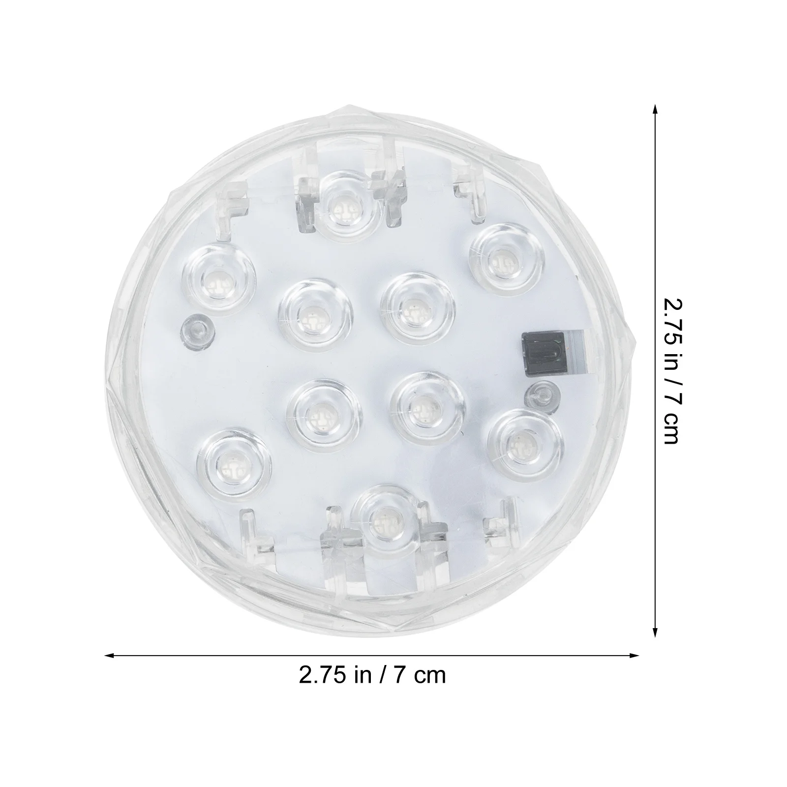 Luce subacquea a LED telecomandata 15 colori impermeabile IP68 luce subacquea per laghetto dell'acquario fuori terra