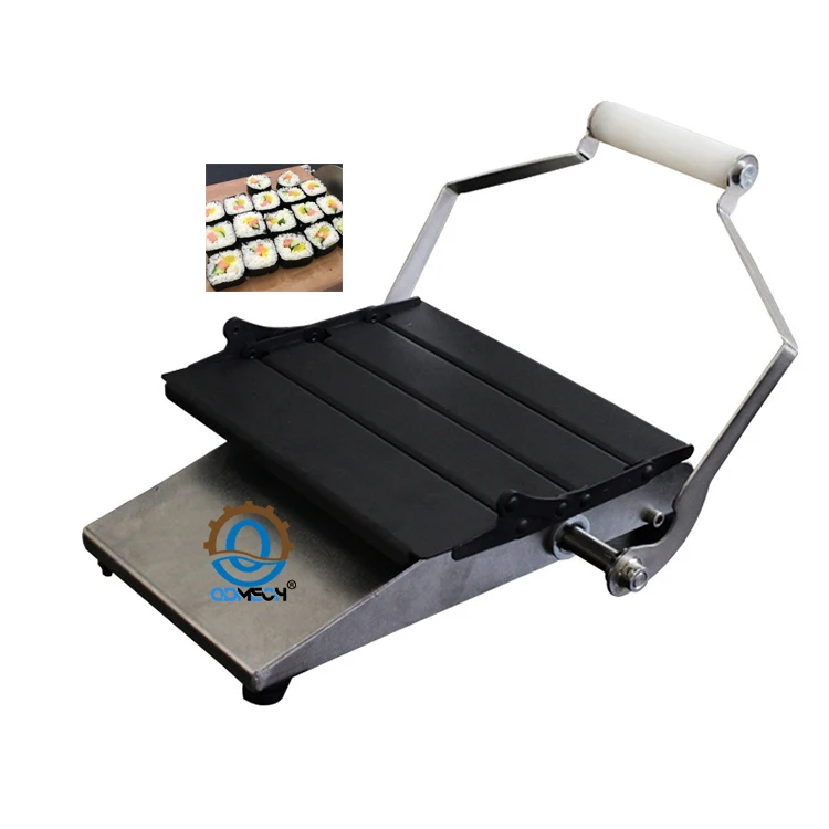 Commercial Table‑Top Square Manual Sushi Rice Roller Sushi Roll‑Forming Catering Equipment