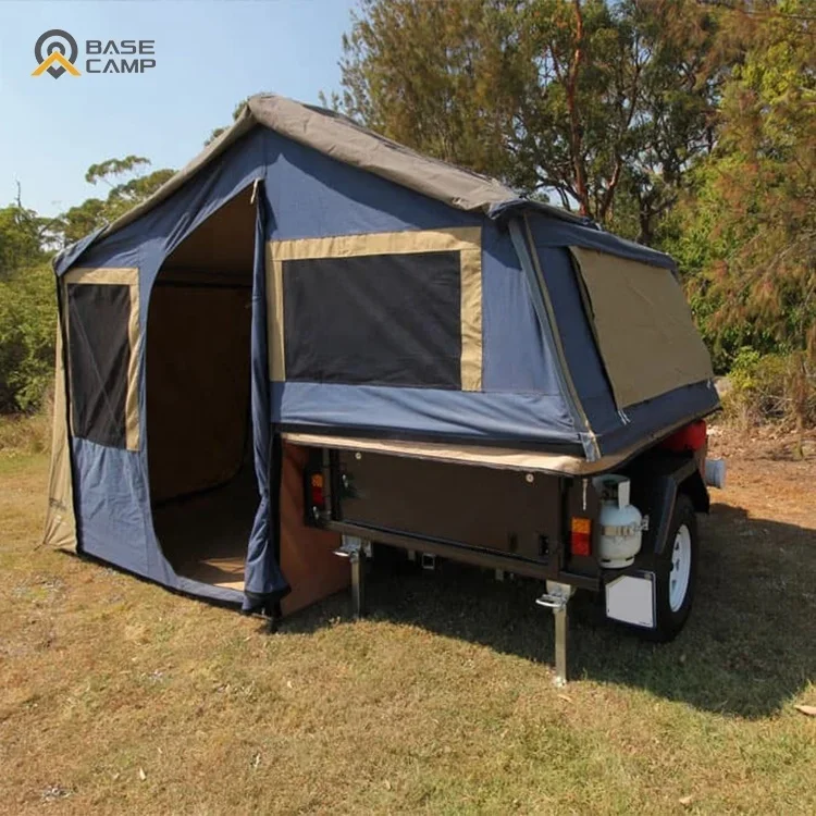 13ft Hybrid Offroad Small Pop up Tent Camper Camping Travel Trailer