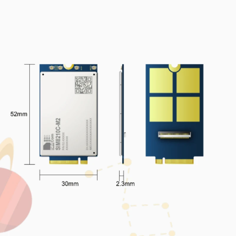 

SIM8210C-M2 5G Module SIM8210C-M2 AT команды SIM8210C-M2 совместимы с модулями SIM7912G/SIM8200X-M2 series