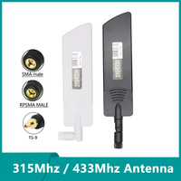 Remote Control 315Mhz 433Mhz 15DBI Router Omni WiFi Antenna External Waterproof Aerial With TS9 SMA RPSMA Male