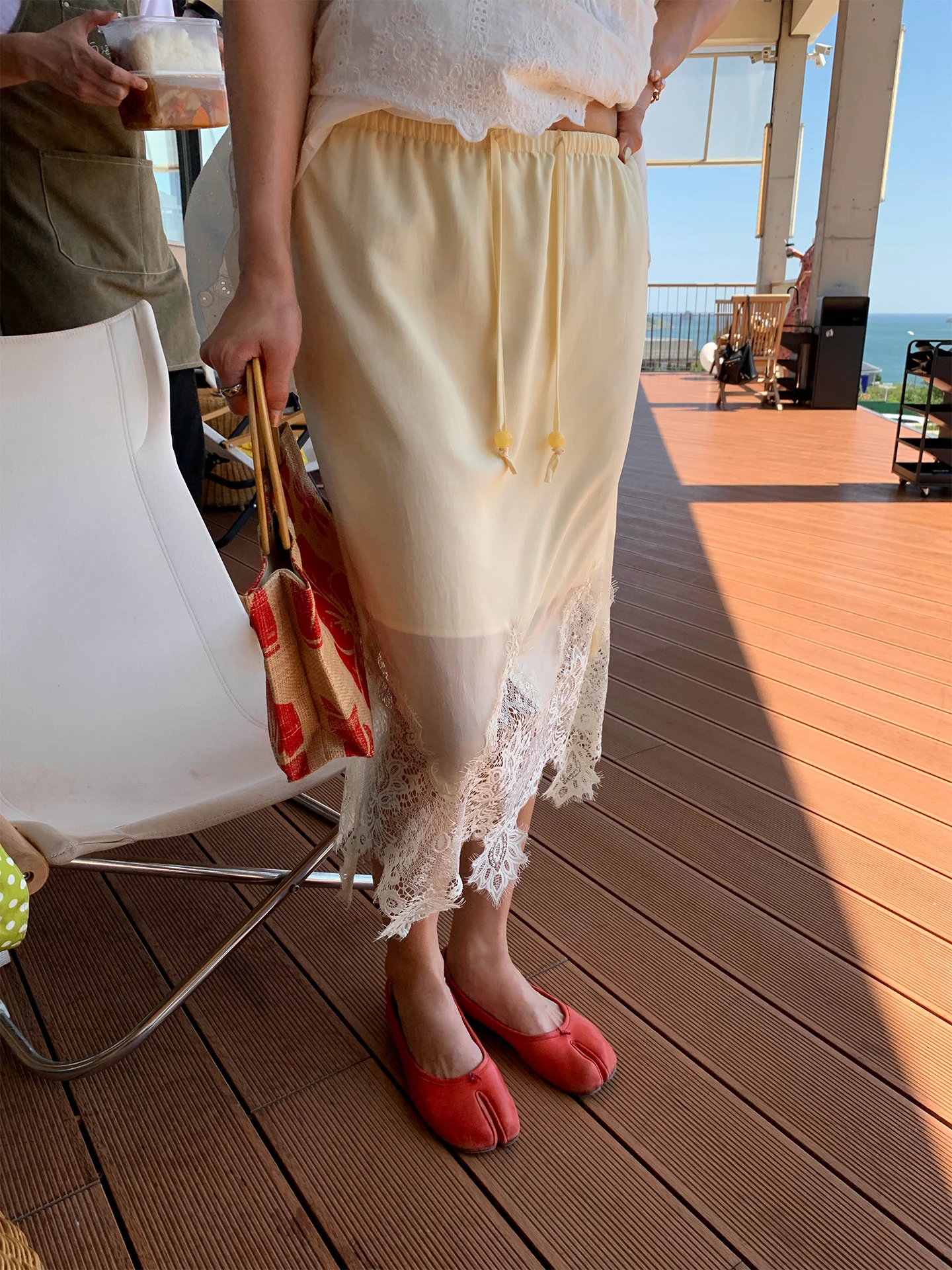 

Женская кружевная юбка с тонкой эластичной резинкой на талии и галстуком-бабочкой, новая летняя юбка, повседневная версия-стойка из полиэфирного волокна