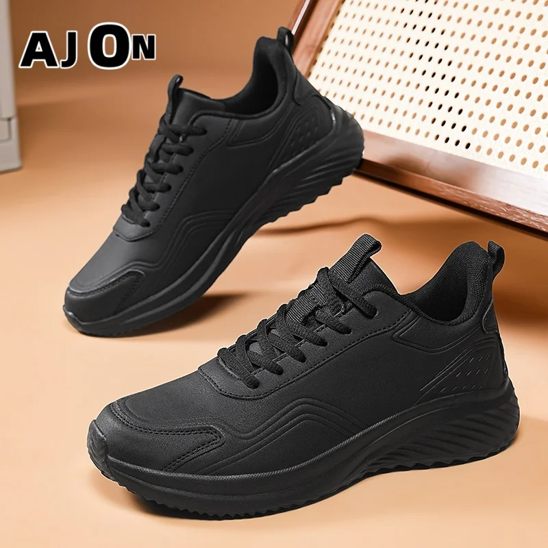 أحذية رياضية مبطنة بالجلد للرجال للخريف والشتاء أحذية جري خفيفة غير رسمية أحذية رجالية أحذية جوكر أنيقة 39-48