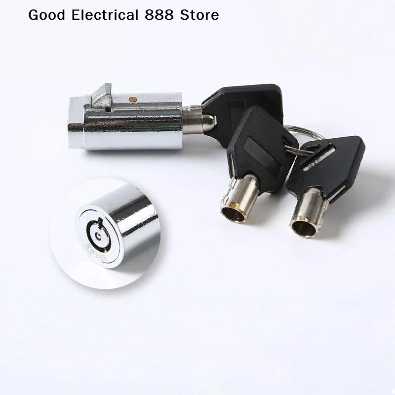 【GE】1 Set Keyed Alike System With Durable Tubular Keyway Design Universal Vending Machine Security Lock Kit