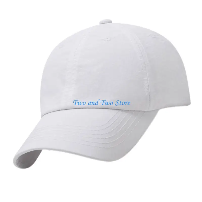 قبعة بيسبول HX6F سريعة الجفاف وجيدة التهوية، قبعة شمسية للنساء والرجال الرياضيين