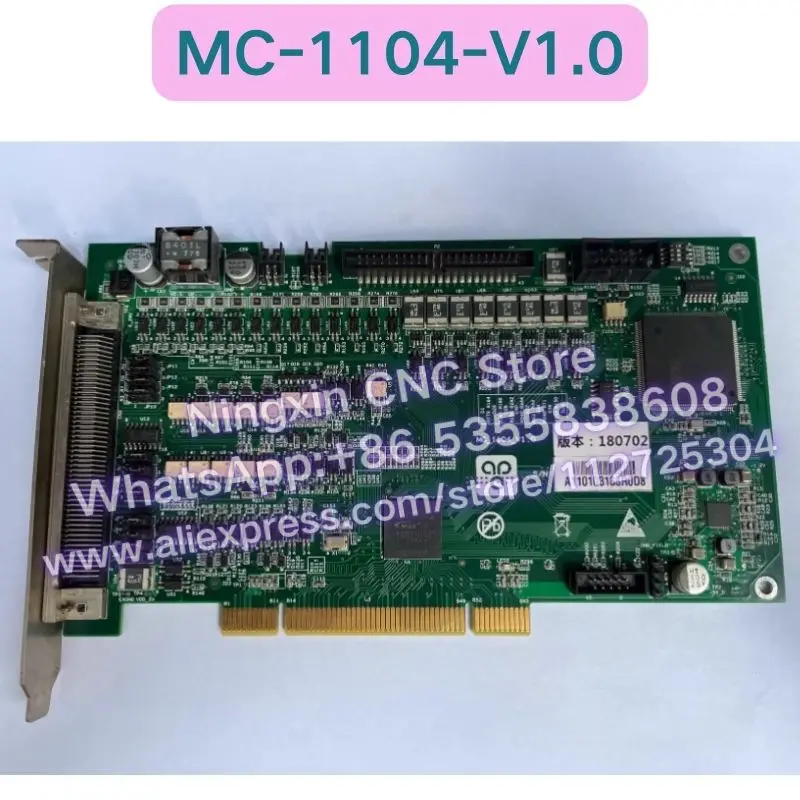 Second-hand MC-1104-V1.0 MC 1104 V1.0 Motion Control Card Functional test OK Fast delivery