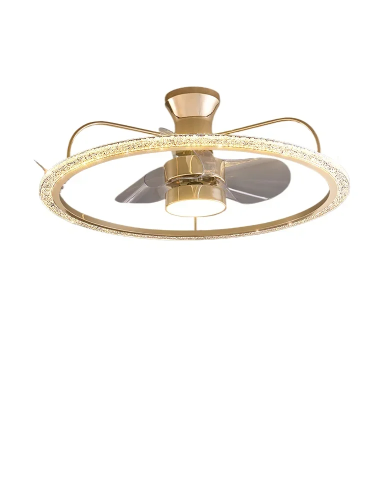 

Ceiling light Fan Integrated room Master bedroom Fan light Designer living room Modern light luxury restaurant Simple lamp