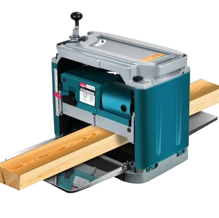 Electric Wood Planer Machine High Power Thickness Planer for Surface Planning Woodworking Bench Tools Portable