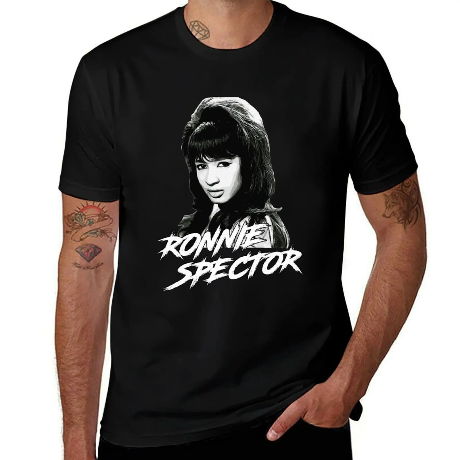 RIP Ronnie Spector T-Shirt customs Blouse anime funny t shirts for men