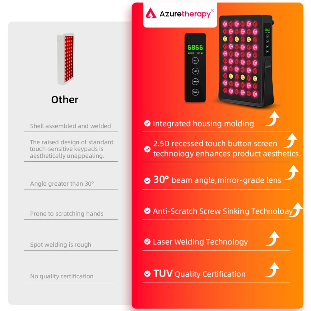 On-Trend Home Use Body Beauty Device Led Red Light Therapy Panel Standing Type AL300 122917  60 LEDs 300W