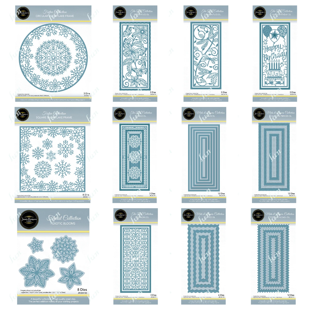 

Exotic Blooms Craft Die Series New Metal Cutting Dies Decoration Scrapbook DIY Paper Card Album Mould Craft Supplies