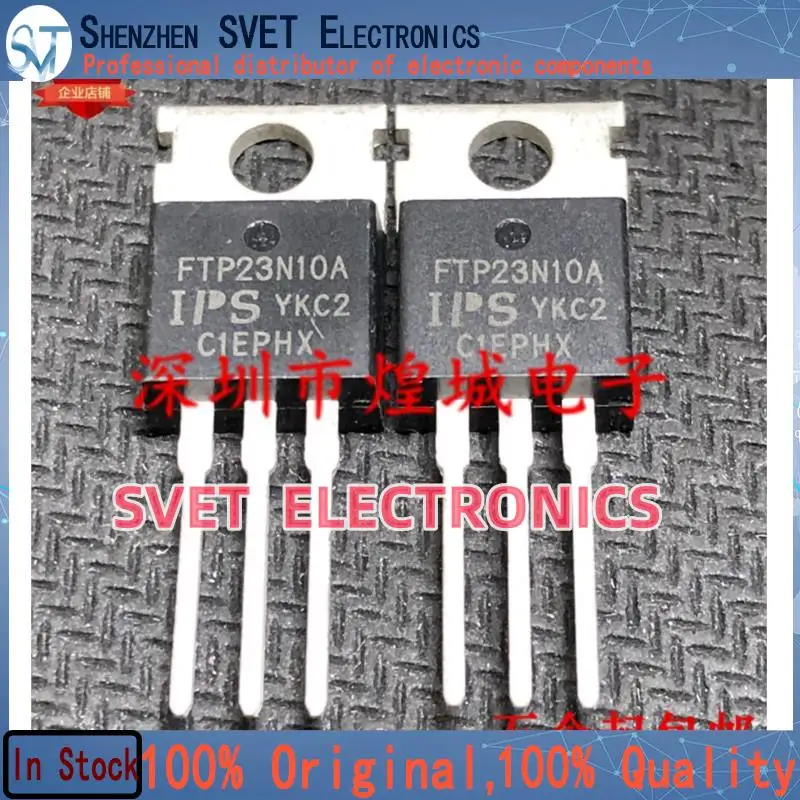 10PCS-50PCS  FTP23N10A  MOS TO-220 100V 57A  Original In Stock Fast shipping