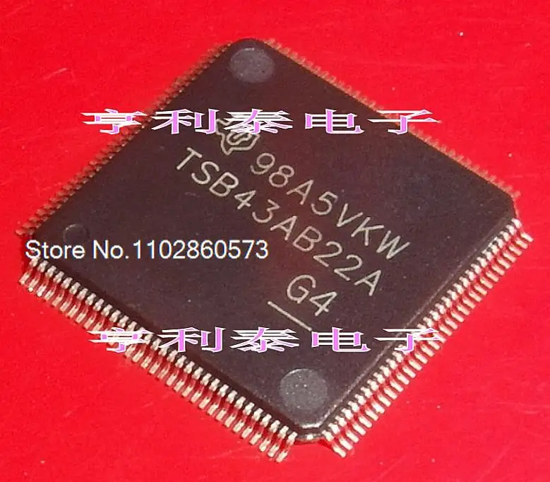 TSB43AB22A TSB43AB22APDT QFP128 IC Original, in stock. Power IC