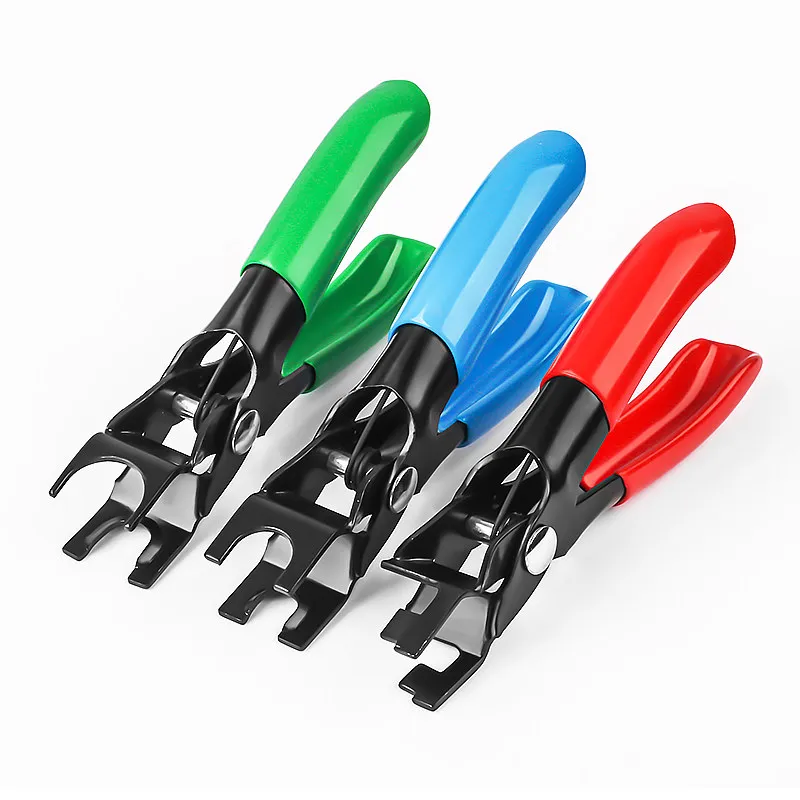 Automobile water pipe fuel line separation pliers air conditioning pipeline trachea buckle removal