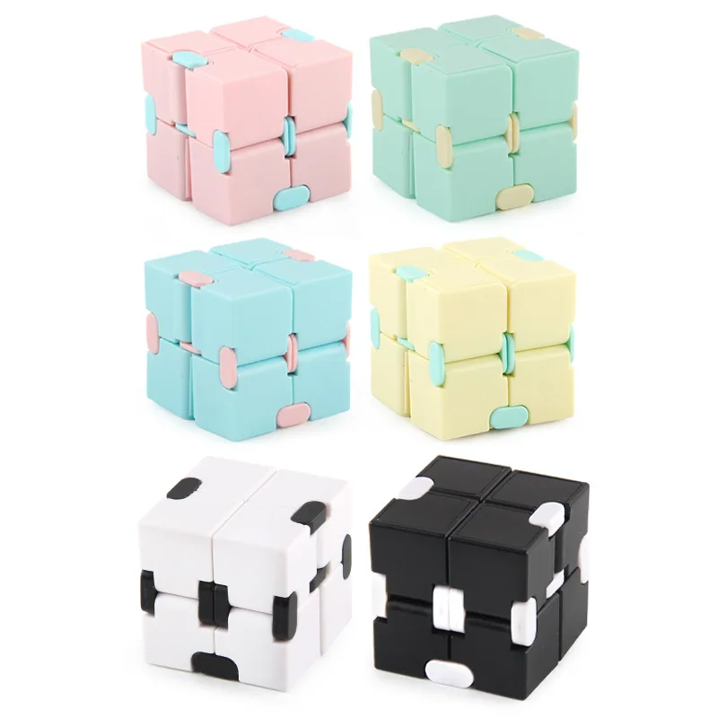 Antistress Infinite Cube Infinity Cube Office Flip Cubic Puzzle Stress Reliever Autism Toys Relax Stress Relief Toy For Adults