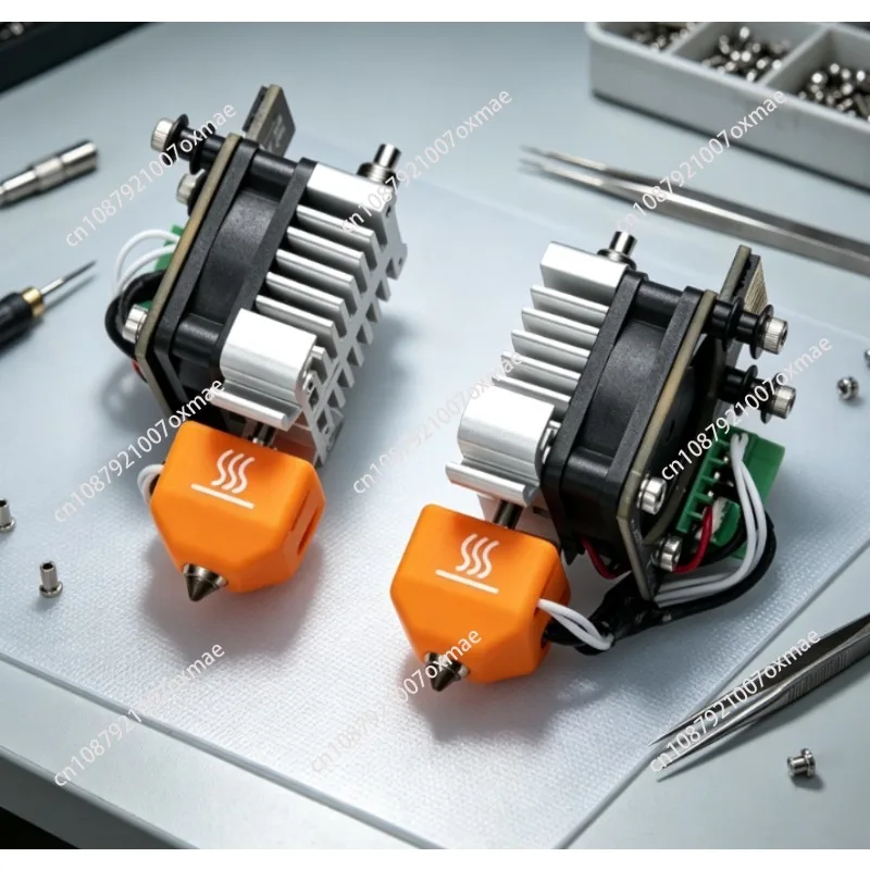 Hot End Assembly Left & Right Dual Print Heads, Replacement Parts for Snapmaker J1 / J1S