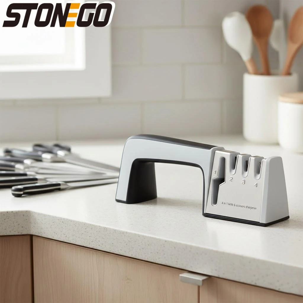 

Professional Ceramic Diamond Scissors Sharpener Kitchen Tool Grinding Machine Sharpening Tool for Home Kitchen Professional Use