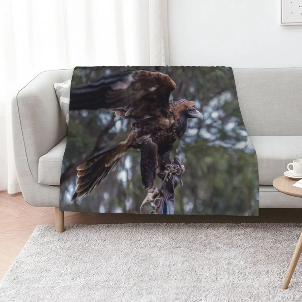 Wedge Tail Eagle Throw Blanket Air Conditioner Soft Blanket for Office Home