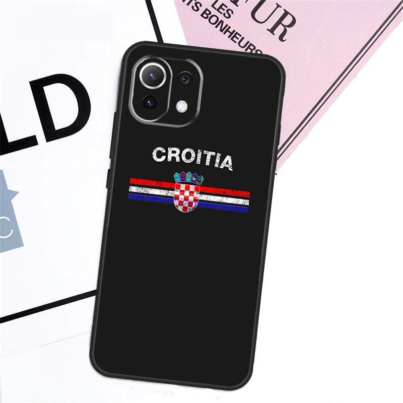 Croatia flag Case For POCO X6 Pro X3 X4 X5 M6 Pro M5s F3 F5 Xiaomi 14 Ultra 12 13 11T 12T 13T Pro Cover