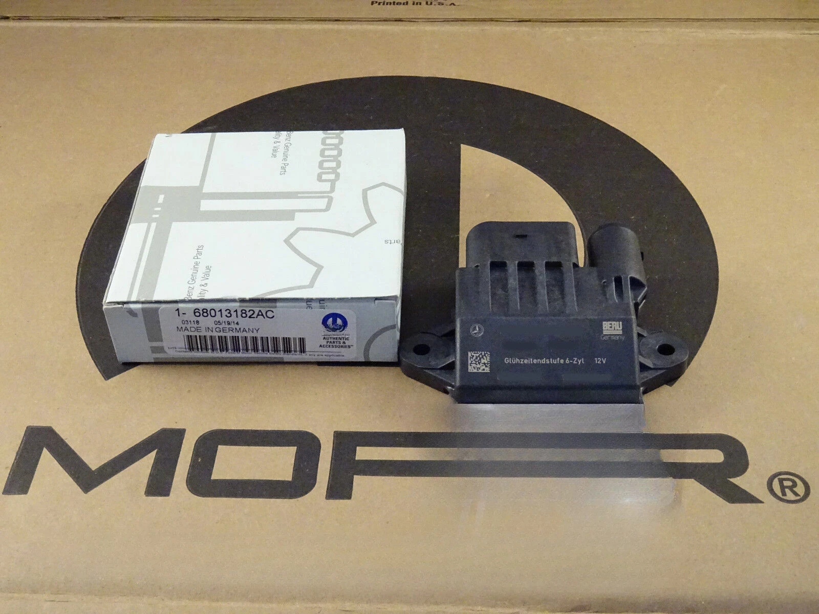 

Glow Plug Module Fit for Jeep Grand Cherokee 3.0CRD 2005-2010 68013182AE New OEM Genuine