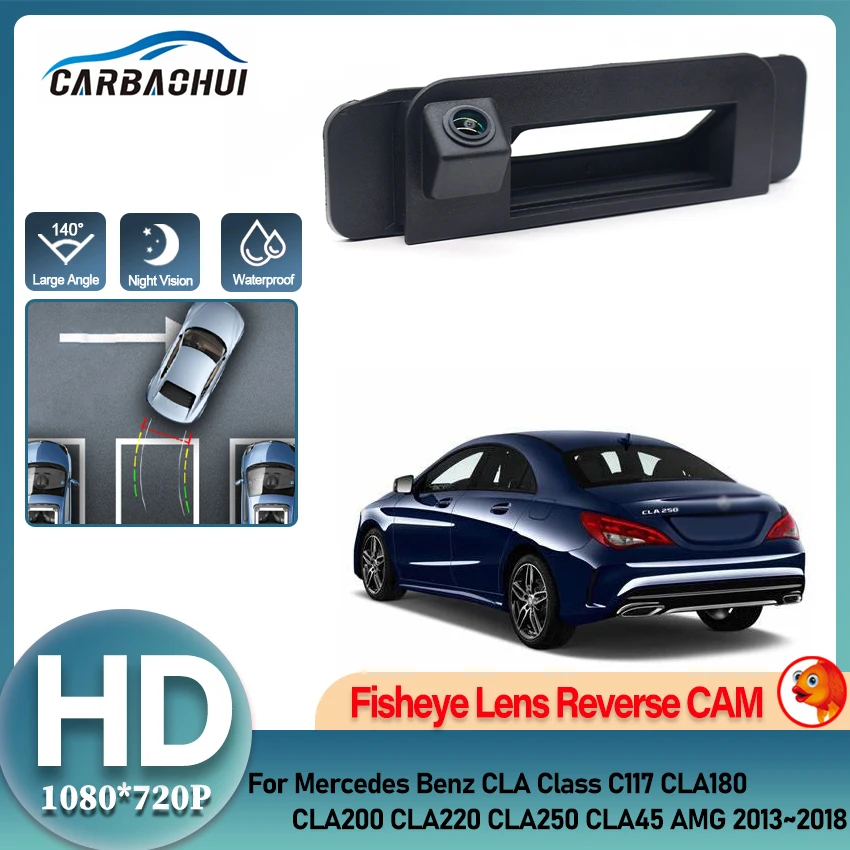 CVBS NTSC cámara de visión trasera de coche para Mercedes Benz Clase CLA C117 CLA180 CLA200 CLA220 CLA250 CLA45 AMG 2013 ~ 2017 2018
