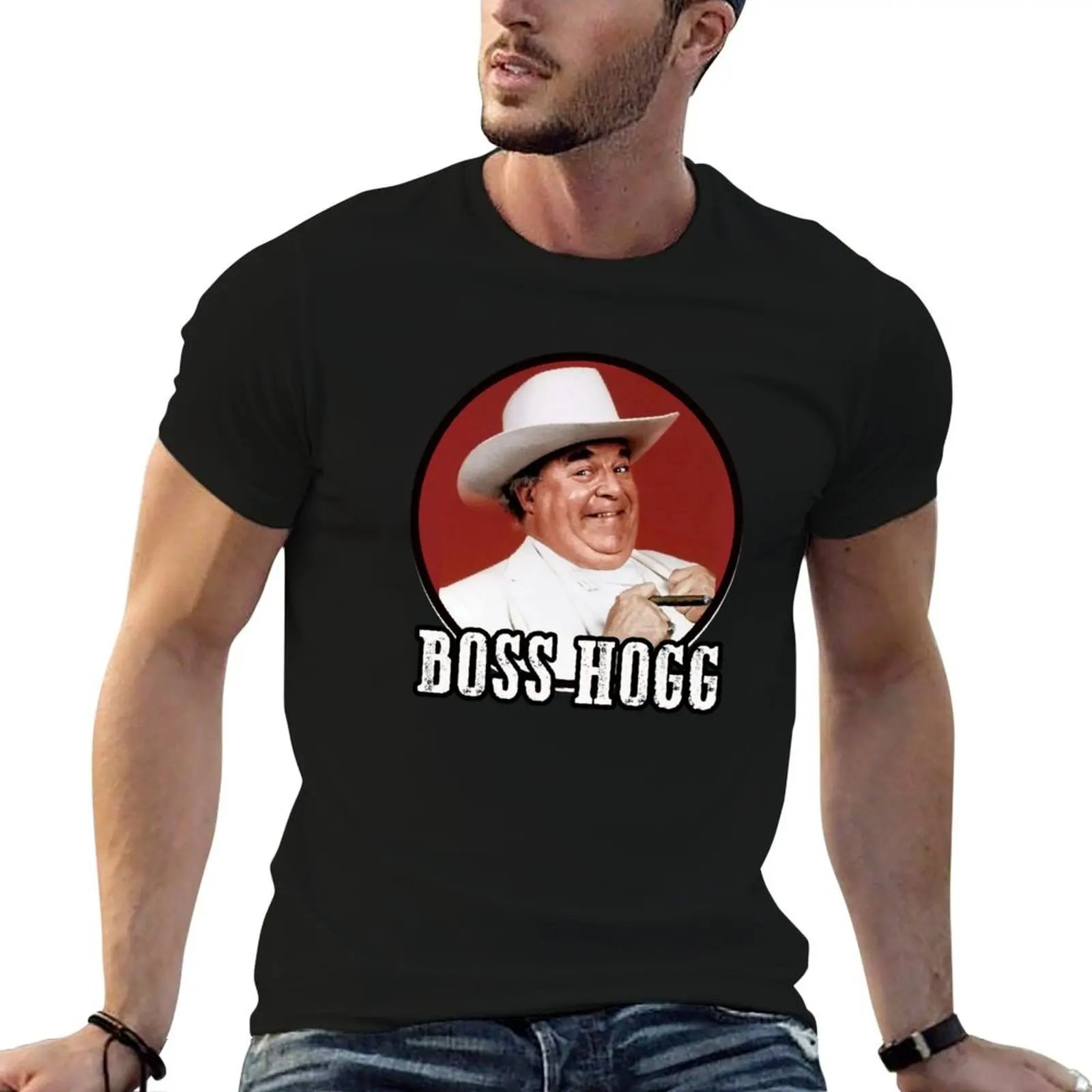 

Boss Hogg from Dukes Of Hazzard T-Shirt t shirts for man cotton anime tshirt man t shirt summer T-Shirt