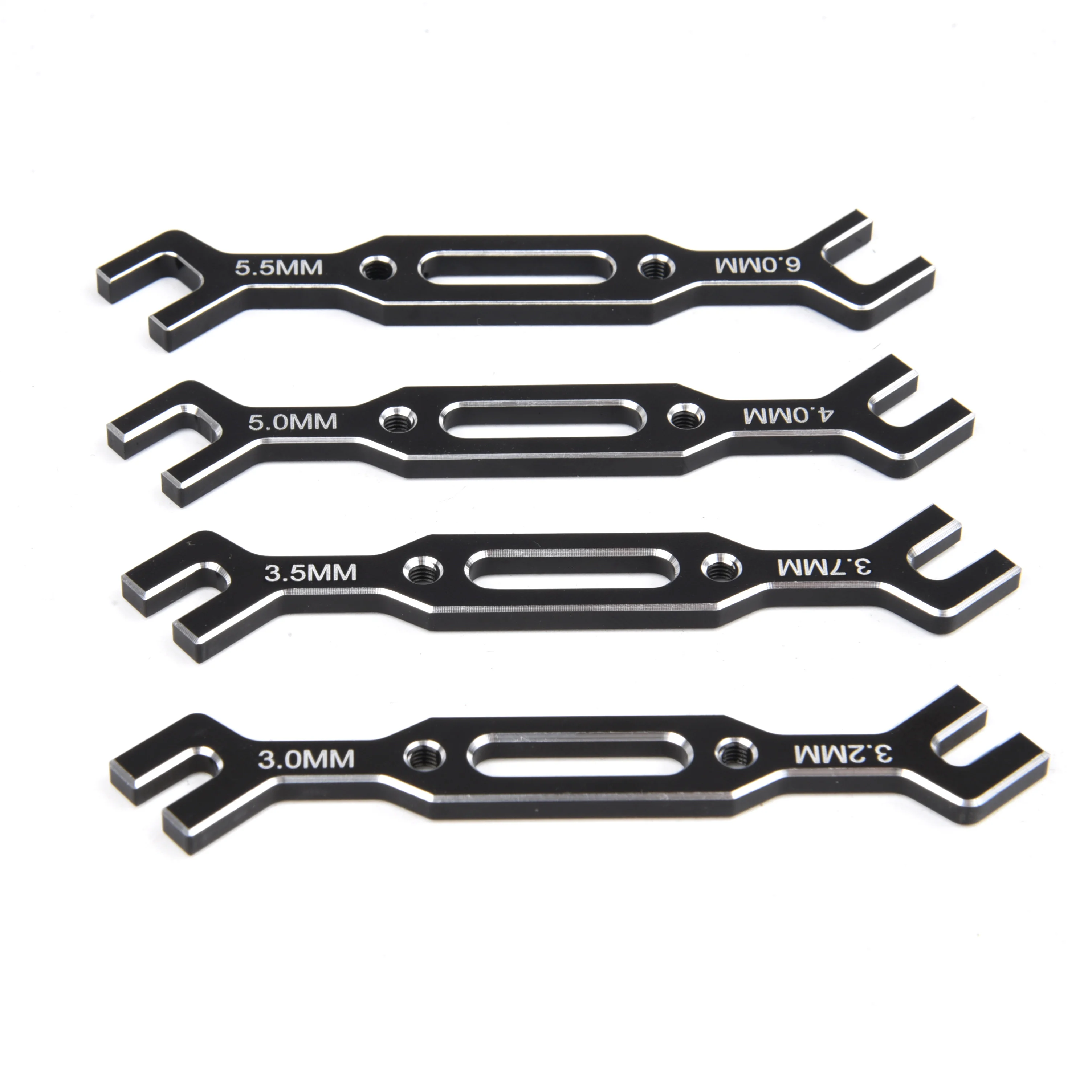 4 Stuks Wrench 3/3.2/3.5/3.7/4/5/5.5/6Mm Spanschroef Moer Ball End Joint Remover Universele Tool Voor Rc Auto Drone Boot