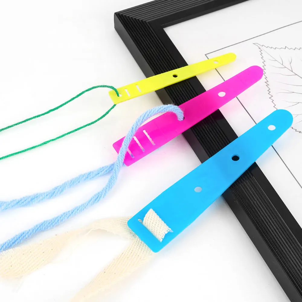 1set 3 Sizes Assorted Plastic Elastic Glides Guides Threaders Wear Elastic Band Tool Band Rope DIY Clothing Sewing Accessories